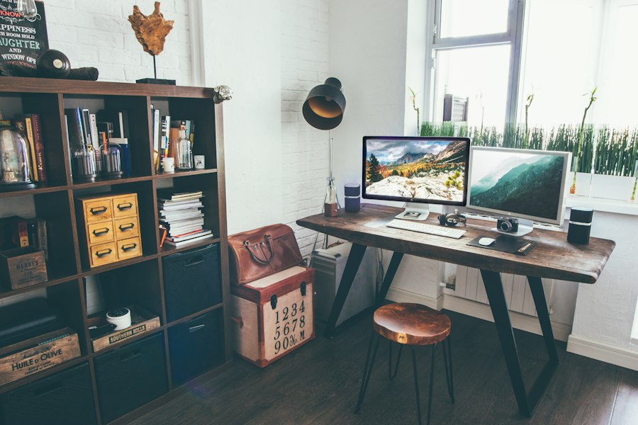 Photo workspace organization
